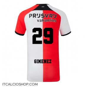 Feyenoord Santiago Gimenez #29 Prima Maglia 2024-25 Manica Corta